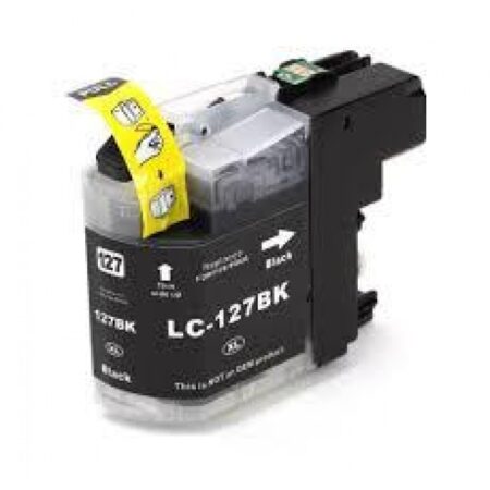 Tinteiro Brother Compatível LC127XL (V3) Preto