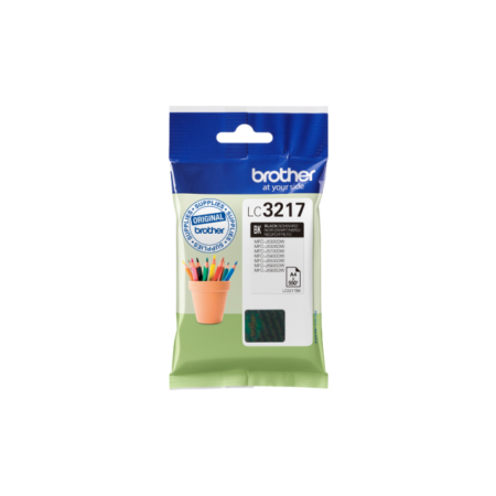 Tinteiro Brother Original LC3217 Preto (LC3217BK)