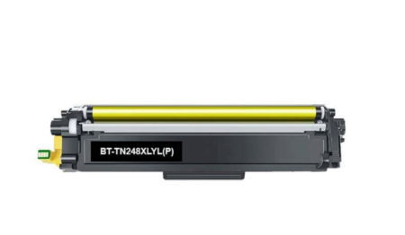Toner Compativel Brother TN - 248XLY Amarelo 2300 Pág
